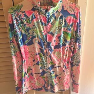 SPF Lilly Pulitzer Luxletic Jacket! Size Small!